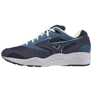 Basket Mizuno Contender S Homme Bleu Marine Blanche | France M7964FG