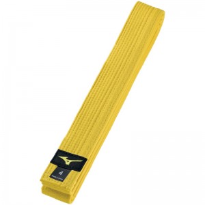 Ceintures Mizuno RB Judo Femme Jaune | France M6490WM