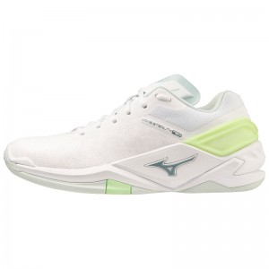 Chaussure Handball Mizuno Wave Stealth Neo Femme Vert | France M0781BV