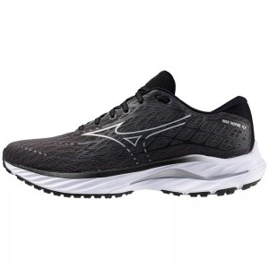 Chaussure Running Mizuno Wave Inspire 20 Homme Noir Argent | France M1768OP