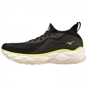 Chaussure Running Mizuno Wave Neo Ultra Homme Noir Jaune | France M9461QR