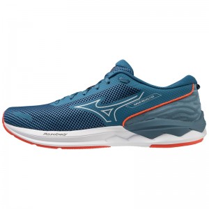 Chaussure Running Mizuno Wave Revolt 3 Homme Bleu | France M2015AF