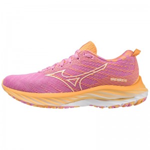 Chaussure Running Mizuno Wave Rider 26 Roxy Femme Blanche Orange | France M8617EJ