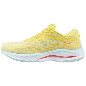 Chaussure Running Mizuno Wave Rider 27 Femme Jaune | France M3164SA