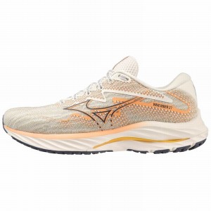 Chaussure Running Mizuno Wave Rider 27 Femme Blanche | France M3924XK