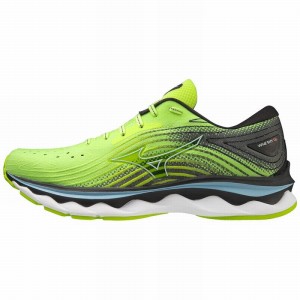 Chaussure Running Mizuno Wave Sky 6 Homme Noir | France M2073ZP