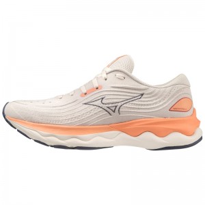 Chaussure Running Mizuno Wave Skyrise 4 Femme Blanche | France M0263WX