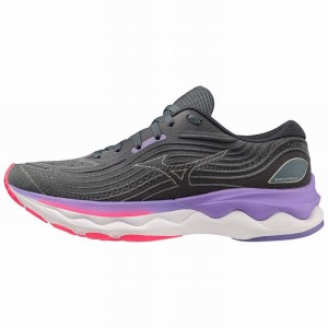 Chaussure Running Mizuno Wave Skyrise 4 Femme Bleu | France M8270LO