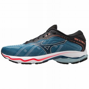 Chaussure Running Mizuno Wave Ultima 14 Homme Bleu Corail | France M7615LS