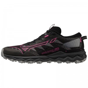 Chaussure Trail Running Mizuno Wave Daichi 7 GTX Femme Noir Fushia | France M7806YN