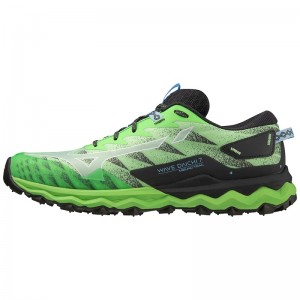 Chaussure Trail Running Mizuno Wave Daichi 7 Homme Vert Bleu | France M2468WZ