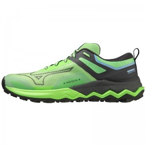 Chaussure Trail Running Mizuno Wave Ibuki 4 Homme Vert | France M1573IA