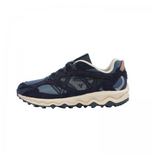 Chaussure Trail Running Mizuno Wave Mujin Tl Homme Bleu Marine | France M4510SH