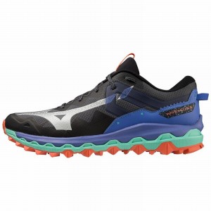 Chaussure Trail Running Mizuno Wave Mujin 9 Homme Bleu | France M0756TS