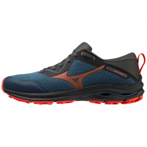 Chaussure Trail Running Mizuno Wave Rider TT Homme Bleu Noir | France M7408YZ