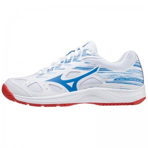 Chaussure Volley Mizuno Stealth Star Homme Blanche Rouge | France M1582FZ