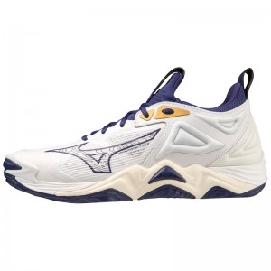 Chaussure Volley Mizuno Wave Momentum 3 Femme Doré | France M8406EL