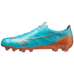 Chaussure de Foot Mizuno Alpha Elite Homme Bleu Doré | France M6783LA