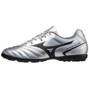 Chaussure de Foot Mizuno Monarcida Li Sel AS Femme Argent Noir | France M3201QF