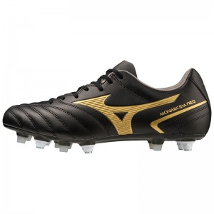 Chaussure de Foot Mizuno Monarcida Neo II Select Mix Femme Noir Doré | France M7418LJ