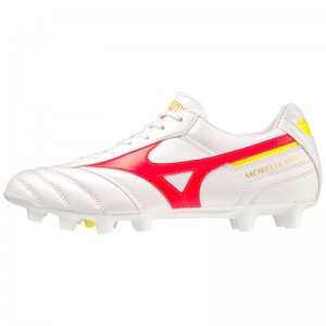 Chaussure de Foot Mizuno Morelia II Pro Femme Blanche | France M4620SY