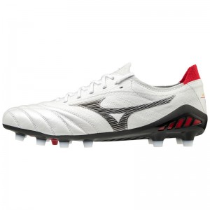 Chaussure de Foot Mizuno Morelia Neo III Beta Japan Femme Blanche Noir | France M5842OC