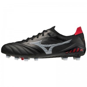 Chaussure de Foot Mizuno Morelia Neo III Beta Japan Homme Noir Blanche | France M9458PZ