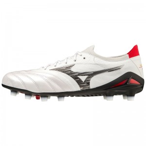 Chaussure de Foot Mizuno Morelia Neo IV Beta Japan Femme Blanche Noir | France M3109WN