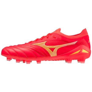 Chaussure de Foot Mizuno Morelia Neo IV Beta Japan Homme Corail | France M1985MX