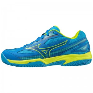 Chaussures Padel Mizuno Break Shot 4 Femme Bleu Vert Clair Bleu | France M8061SJ