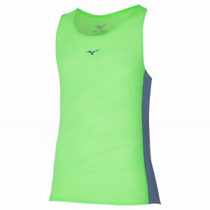 Debardeur Mizuno Aero Tank Homme Vert Clair | France M6419MD