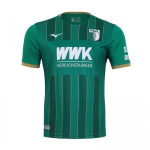 Hauts Mizuno Away Jersey Augsburg M Homme Vert | France M4962FR