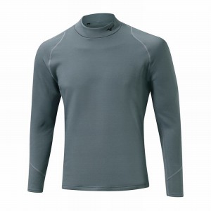 Hauts Mizuno Breath Thermo Biogear Base Layer Homme Grise | France M4396PV