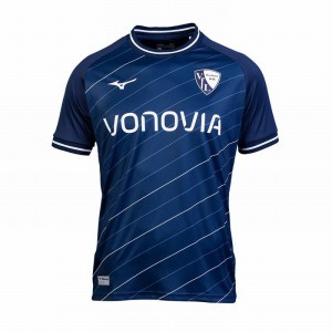 Hauts Mizuno Home Jersey Vfl Bochum M Homme Bleu Marine | France M0827IP