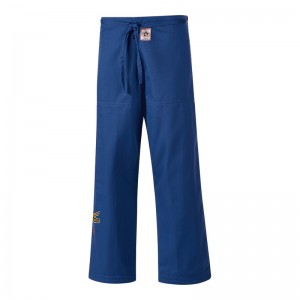 Judogis Mizuno IJF Best Pants Homme Bleu | France M0256PB