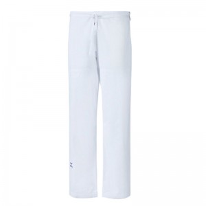 Judogis Mizuno Kodomo 2 Pants Homme Blanche | France M8716ZG