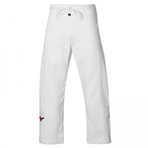 Judogis Mizuno Saiki Pants Femme Blanche | France M2638HG