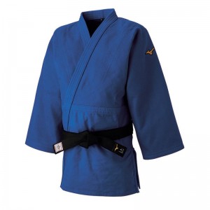 Judogis Mizuno Yusho Best IJF Jacket Homme Bleu | France M5347ZT