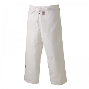 Ju-jitsu Gis Mizuno Yusho Best IJF Pants Homme Blanche | France M6980NB