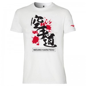 Karategis Mizuno Karate Tee Jr Homme Blanche | France M4351GO