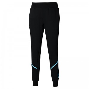 Pantalon Mizuno Athletics Sweat Femme Noir | France M5167XH