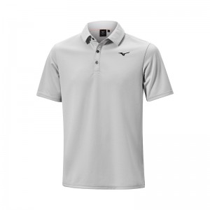 Polo Mizuno BT D'hiver Homme Grise | France M2415PO