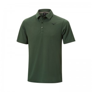 Polo Mizuno BT D'hiver Homme Vert | France M5702CG