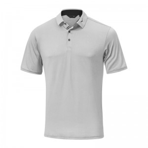 Polo Mizuno Move Tech Quick Dry Homme Grise Clair | France M4591PT