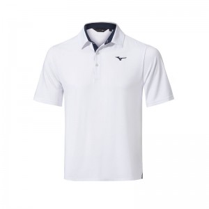 Polo Mizuno QD Comp Homme Blanche | France M1687SF