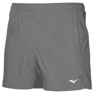 Short Mizuno Core 5.5 Homme Grise | France M8327QG