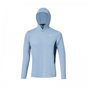 Sweat a Capuche Mizuno G-Style Homme Bleu | France M9608WQ