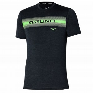 T Shirts Mizuno Core Mizuno Tee Homme Noir | France M6327QX