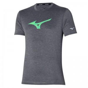 T Shirts Mizuno Core RB Tee Homme Grise | France M5908KS