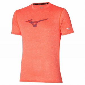 T Shirts Mizuno Core RB Tee Homme Orange | France M7835GC